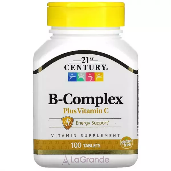 21st Century B-Complex Plus Vitamin C �������� ��������� ������ B � ��������� C