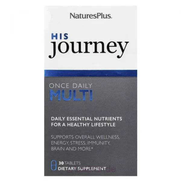 NaturesPlus His Journey Once Daily Multi �������������� ��� ������ 