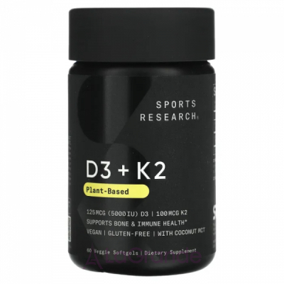 Sports Research Vitamin D3 + K2 ĳ  
