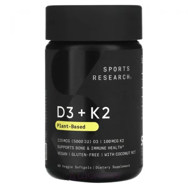 Sports Research Vitamin D3 + K2 ĳ������ ������� 