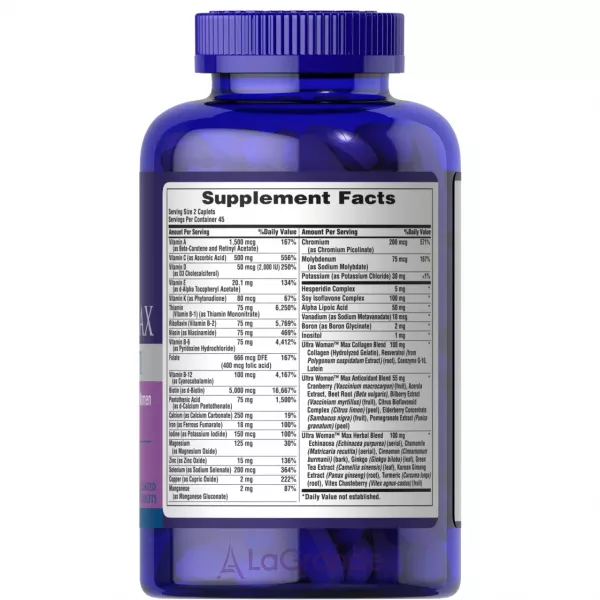 Puritan's Pride Ultra Woman Max Daily Multivitamin �������������� ��� ������ 