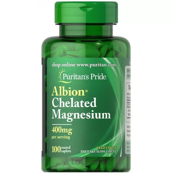 Puritan's Pride Albion Chelated Magnesium 400 mg ����������� ������� 