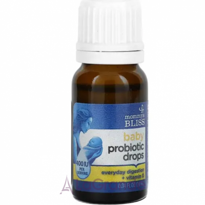 Mommy's Bliss Baby Probiotic Drops+Vitamin D 400 IU    +  D 400 