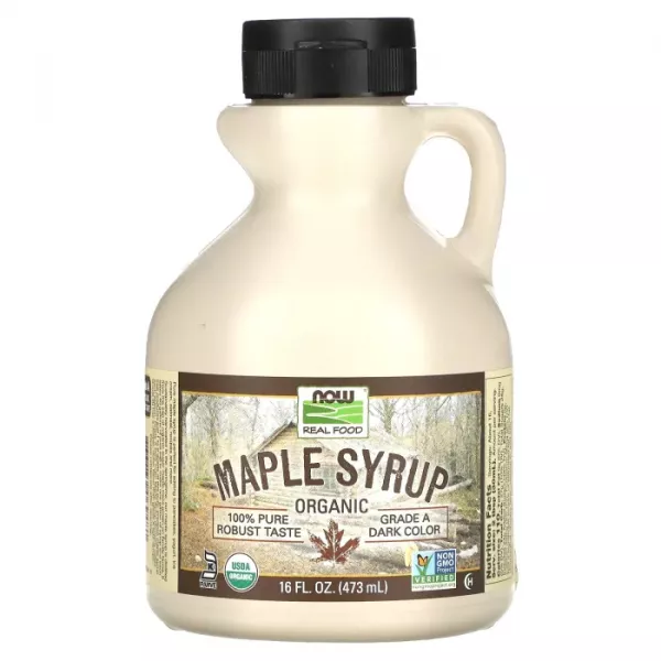 Now Foods Real Food Organic Maple Syrup ������������ �������� �����, ����� A, ������� �����