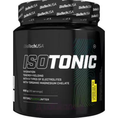 BioTech USA  ISO Tonic Hydrate & Energize Lemon Ice Tea  