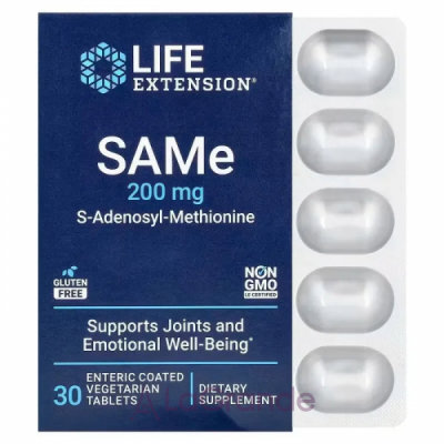 Life Extension SAMe 200 mg ĳ  