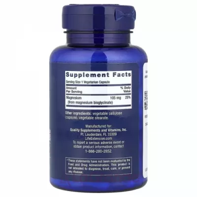 Life Extension Magnesium Glycinate ĳ  