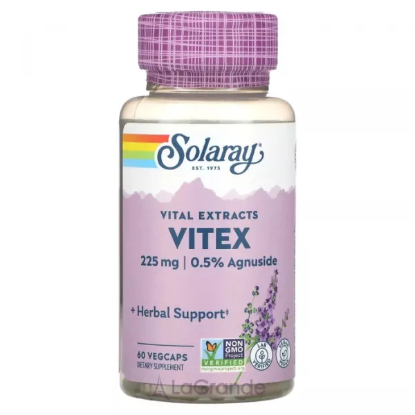 Solaray Vital Extract Vitex 225 mg ����������� ������� 