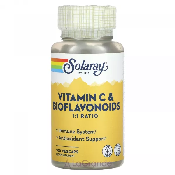 Solaray Vitamin C & Bioflavonoids 1:1 ����������� ������� 