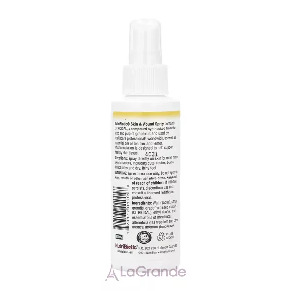NutriBiotic Skin & Wound Spray ����� ��� ���������� ��� � ���������� ������������� ��������