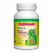 Natural Factors Big Friends Multi-Probiotic Powder 3 Billion Active Cells ����������� ������� ��� ����� "������-���������", 3 ���� �������� ������