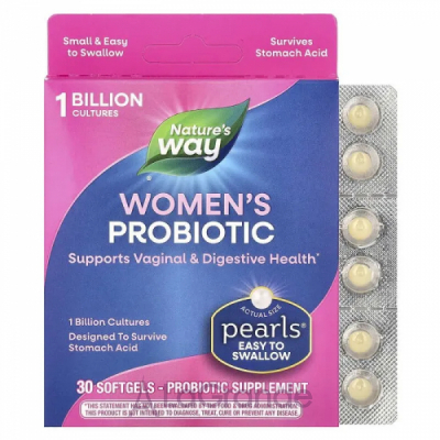 Nature's Way Probiotic Pearls Women's    '  , 1  