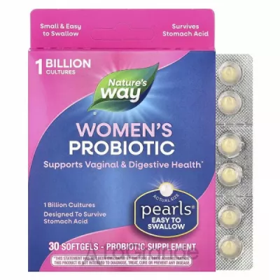 Nature's Way Probiotic Pearls Women's    '  , 1  