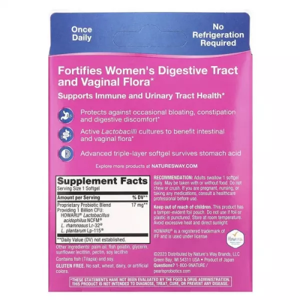 Nature's Way Probiotic Pearls Women's �������� ��� ������� ������'� �� ���������, 1 ���� ���