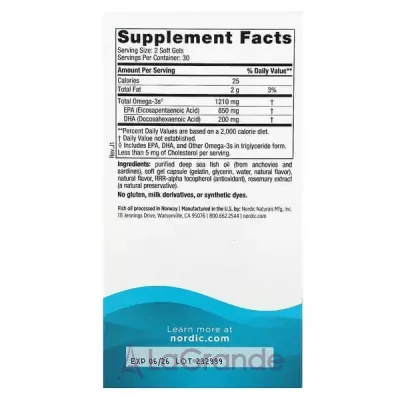 Nordic Naturals EPA   