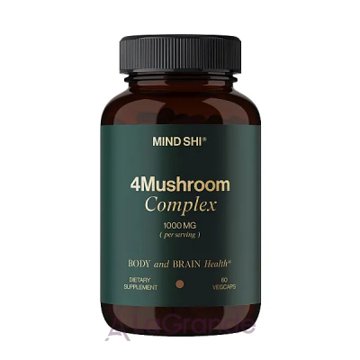 Mind Shi 4Mushroom Complex 1000 mg ĳ  