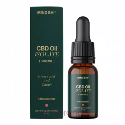 Mind Shi CBD Oil Isolate Strawberry 1000 mg   