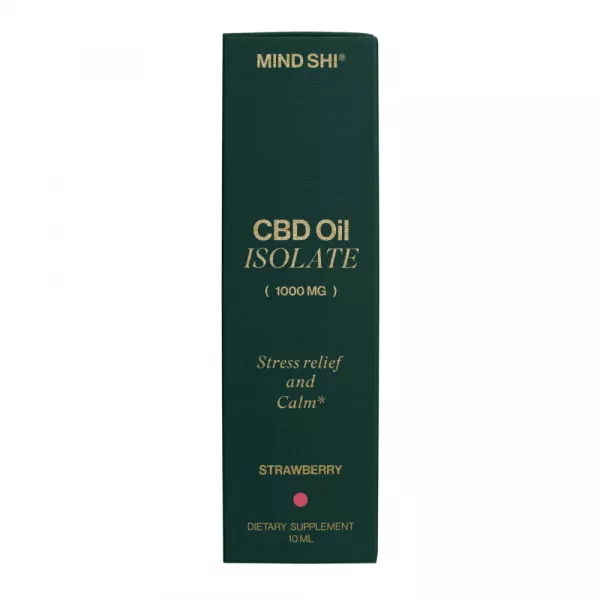 Mind Shi CBD Oil Isolate Strawberry 1000 mg ������� ������� 