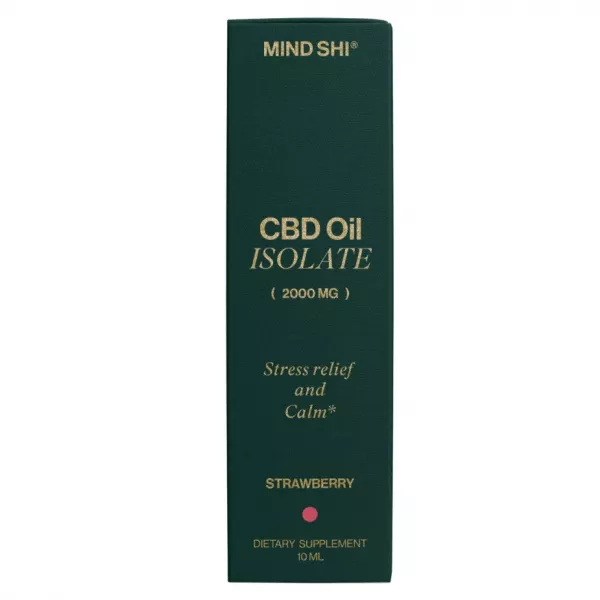 Mind Shi CBD Oil Isolate Strawberry 2000 mg ������� ������� 