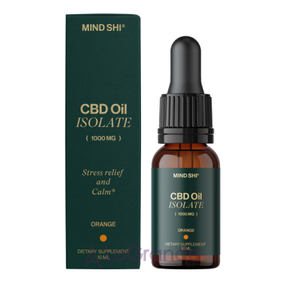 Mind Shi CBD Oil Isolate Orange 1000 mg   