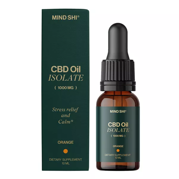 Mind Shi CBD Oil Isolate Orange 1000 mg ������� ������� 