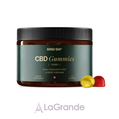 Mind Shi CBD Gummies 750 mg Cherry & Banana   