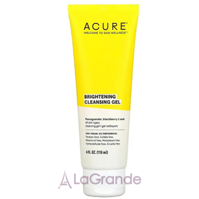 Acure Brightening Cleansing Gel    