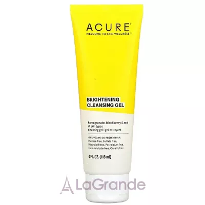 Acure Brightening Cleansing Gel    