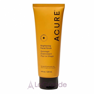 Acure Brightening Facial Scrub      