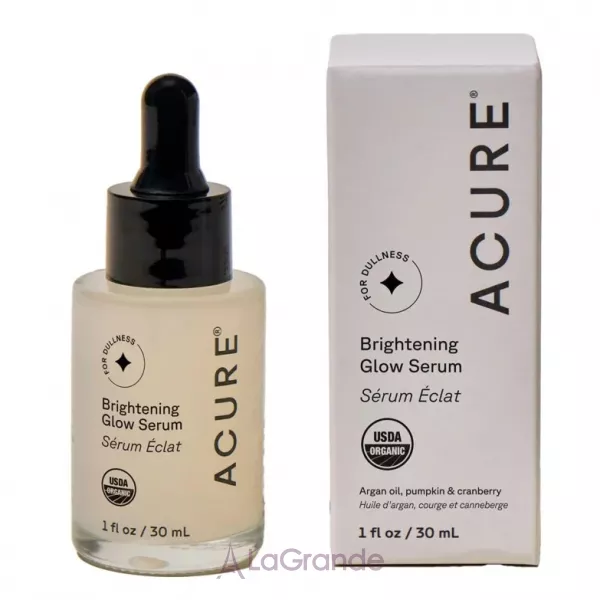 Acure Brightening Glow Serum ������������ ��������� ��� �������