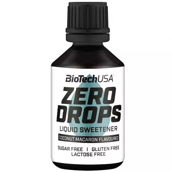 BioTech USA Zero Drops Flavouring Coconut Macaron ���������������� ����� 