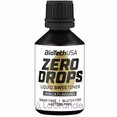 BioTech USA Zero Drops Vanilla Flavouring   