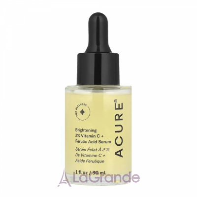 Acure Brightening 2% Vitamin C + Ferulic Acid Serum          