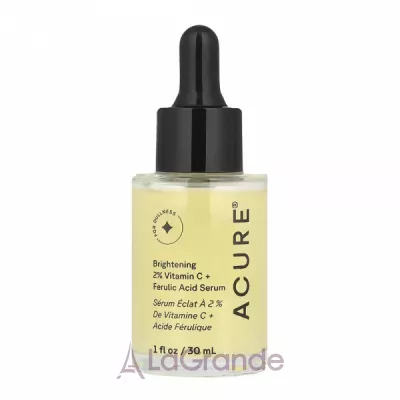 Acure Brightening 2% Vitamin C + Ferulic Acid Serum          