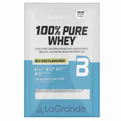 BioTech USA 100% Pure Whey Milk Rice  