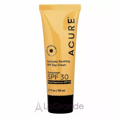 Acure Seriously Soothing SPF Day Cream     SPF30