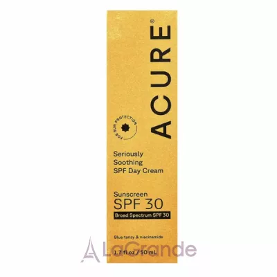Acure Seriously Soothing SPF Day Cream     SPF30