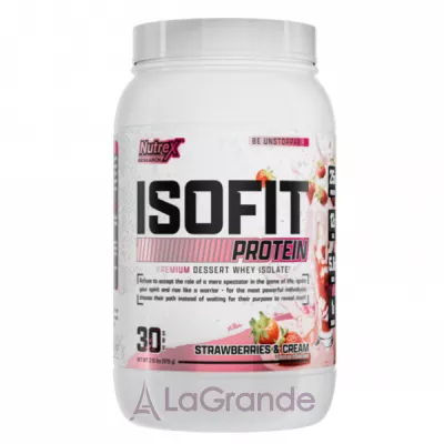 Nutrex Research Isofit Strawberries & Cream   