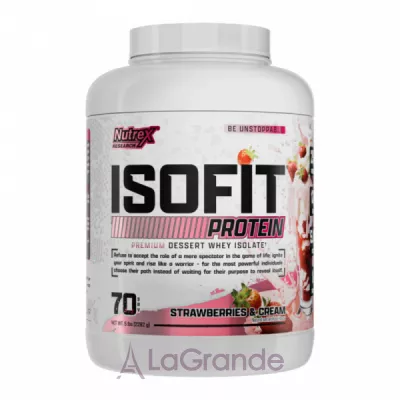 Nutrex Research Isofit Strawberries & Cream   
