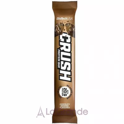 BioTech USA  Crush Bar Chocolate-Brownie   