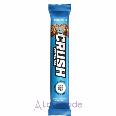 BioTech USA Crush Bar Toffe Coconut   