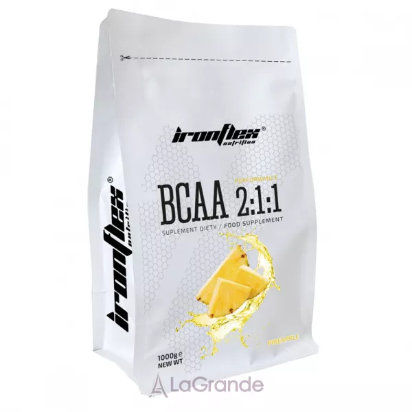 IronFlex BCAA 2:1:1 Pineapple ������������ BCAA 2:1:1 