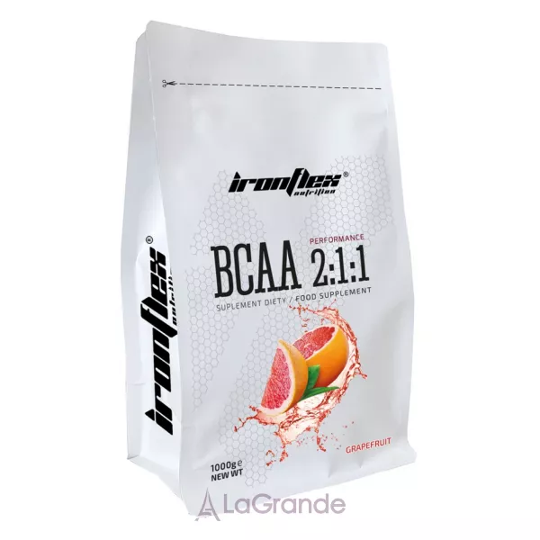 IronFlex BCAA 2:1:1 Grapefruit ������������ BCAA 2:1:1 