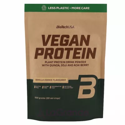 Biotech USA Vegan Protein Vanilla Cookies   