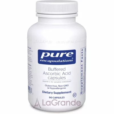 Pure Encapsulations Buffered Ascorbic Acid ĳ  