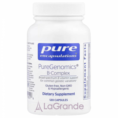 Pure Encapsulations PureGenomics B-Complex    B