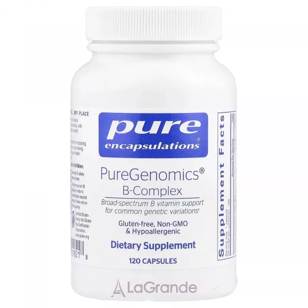 Pure Encapsulations PureGenomics B-Complex �������� ��������� ������ B
