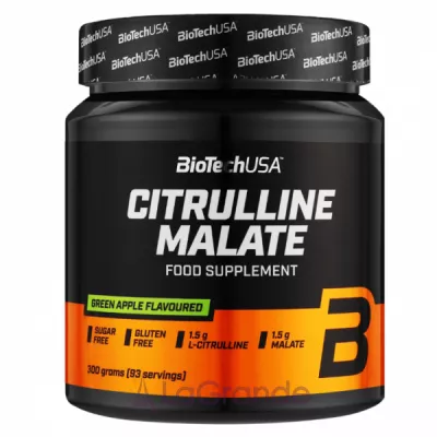 BioTech USA Citrulline Malate Green Apple     