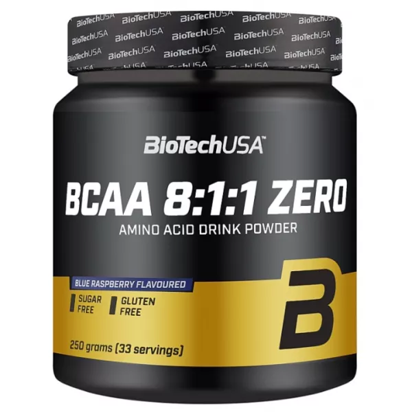 BioTech USA BCAA 8:1:1 Zero Blue Raspberry ������������ BCAA 8:1:1 Zero 
