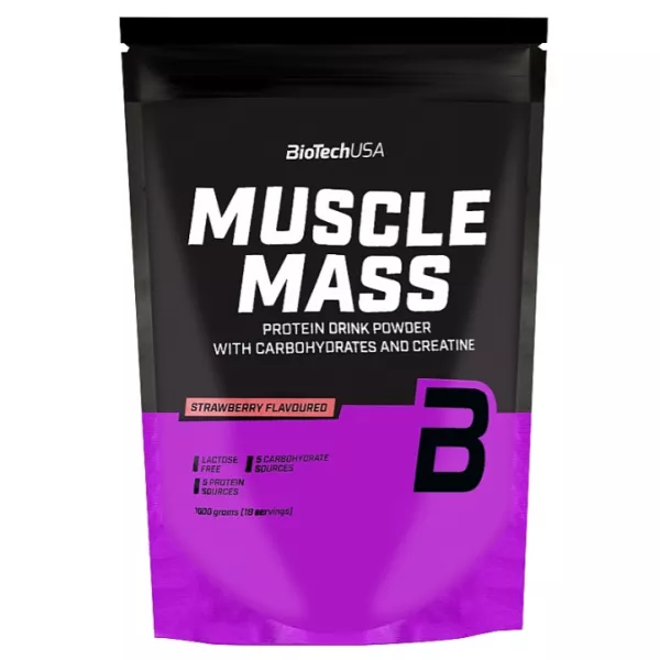 BioTech USA Muscle Mass Strawberries ����������� �������� 